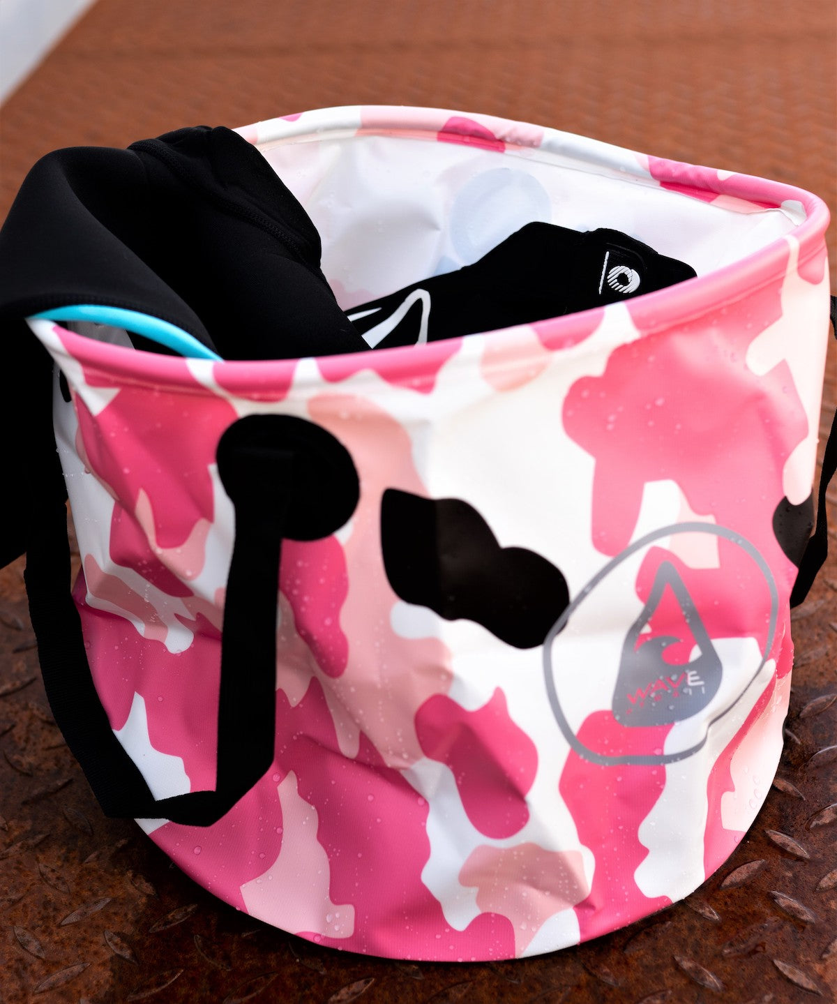 Beach Bucket CAMO PINK