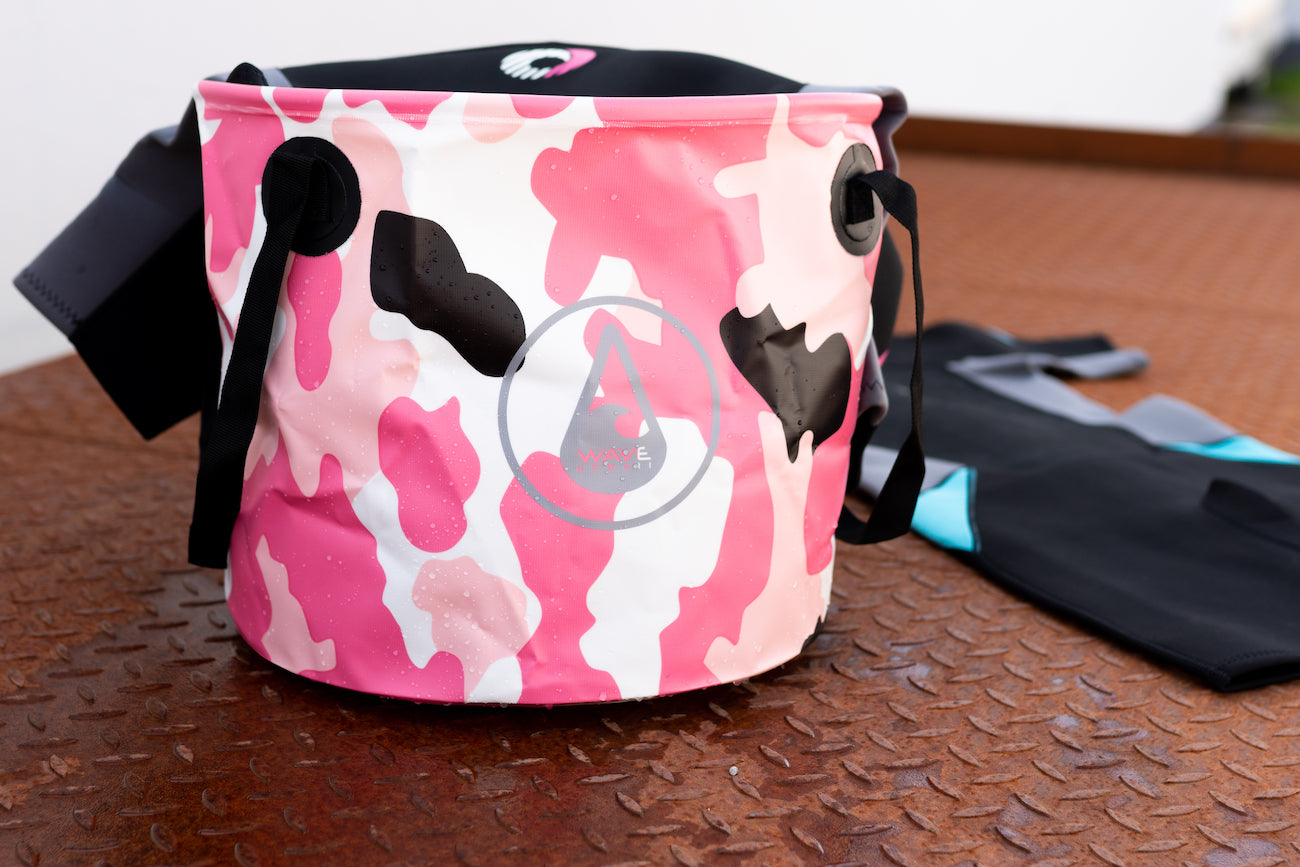 Beach Bucket CAMO PINK