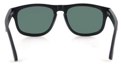 Polarised ALLEYS Sunglasses, Black Bamboo