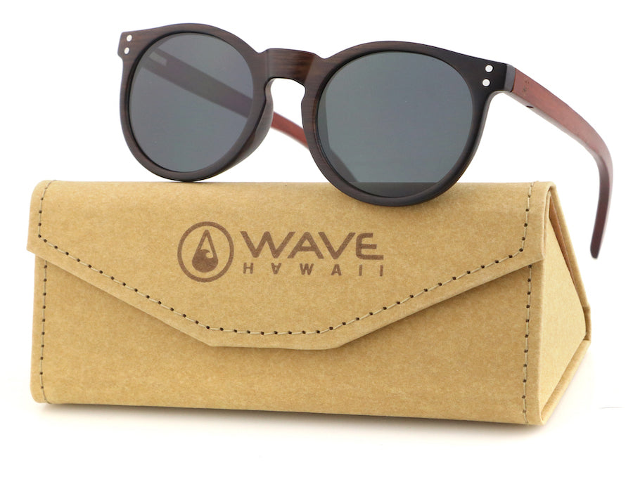 Polarised SPYN Sunglasses, Wood + Wood Grain PC