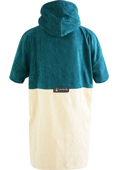 Wave Style Poncho PETROL